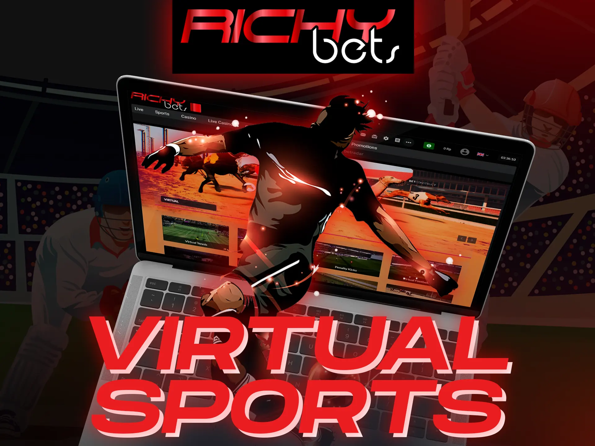Bet on a new virtual sports at the Richybets.