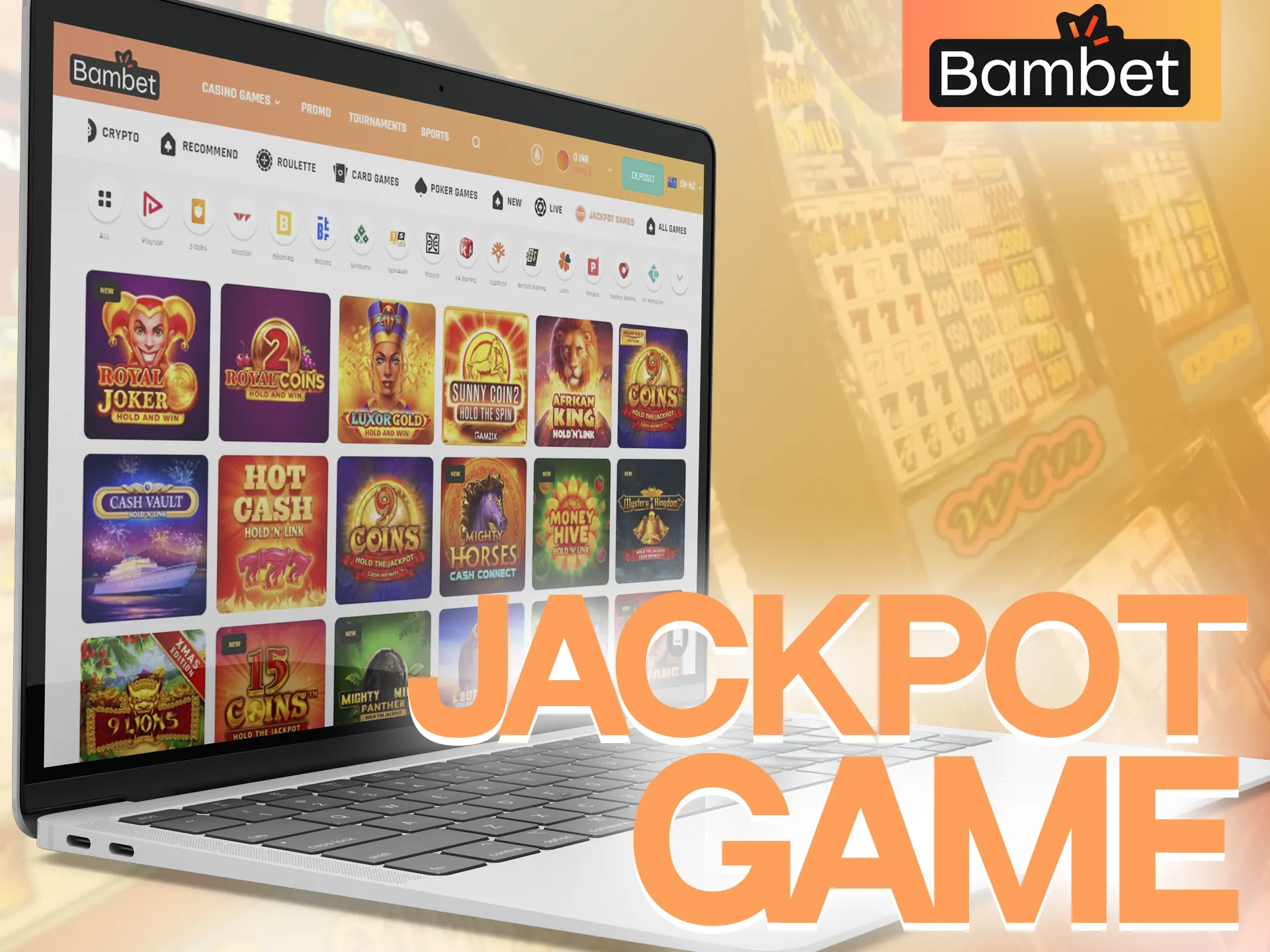 At Bambet Casino, hit your jackpot.