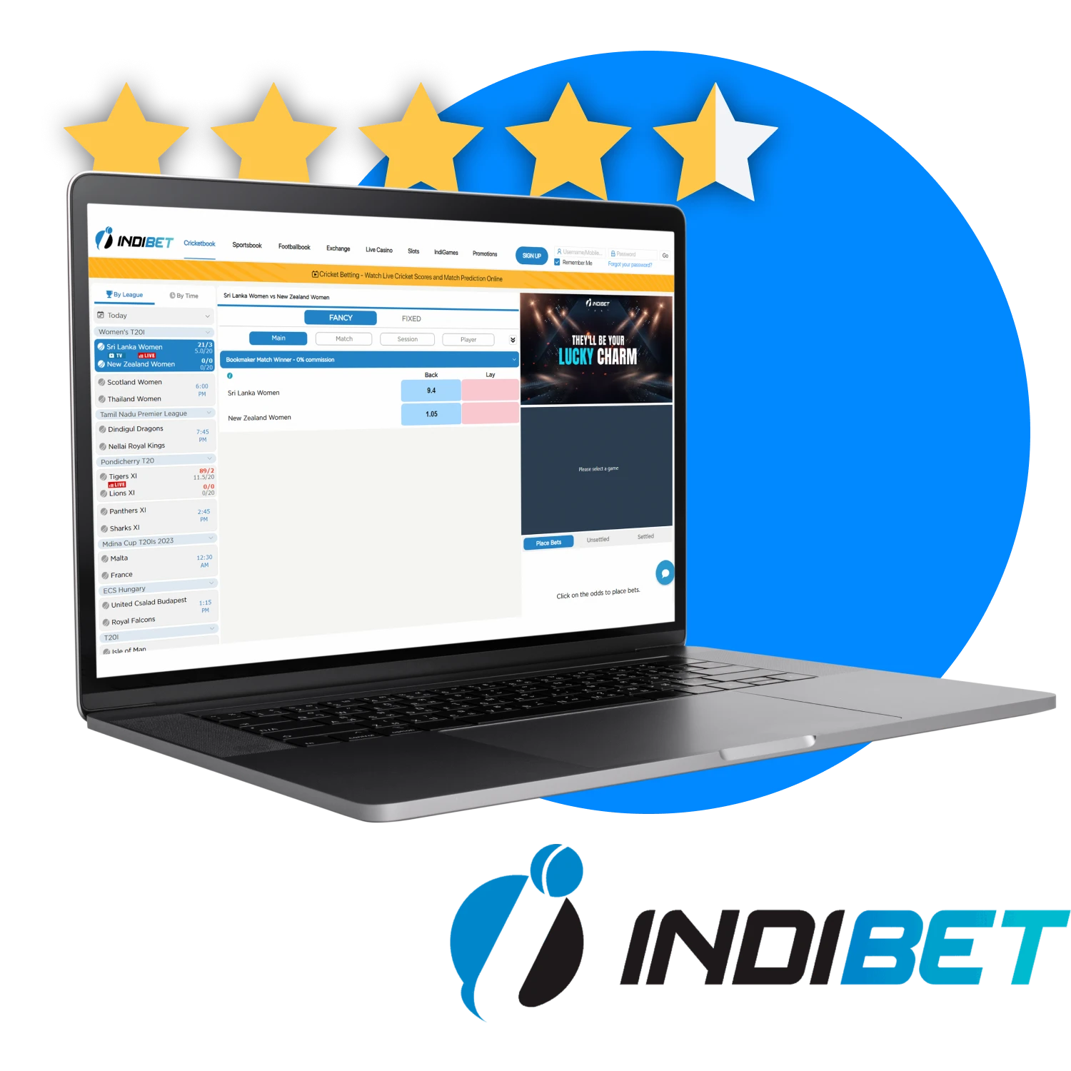 Read the reviews of Indibet users.