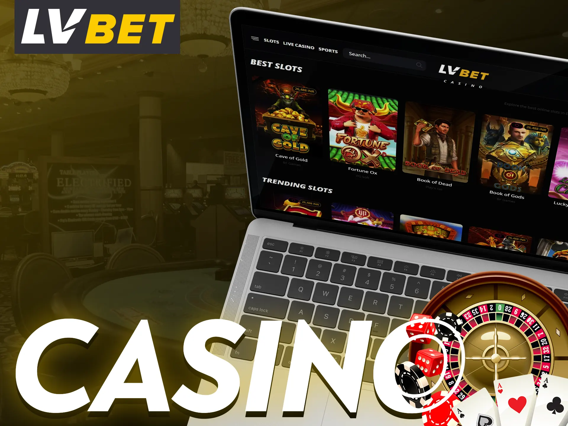 At LV Bet play online casino.