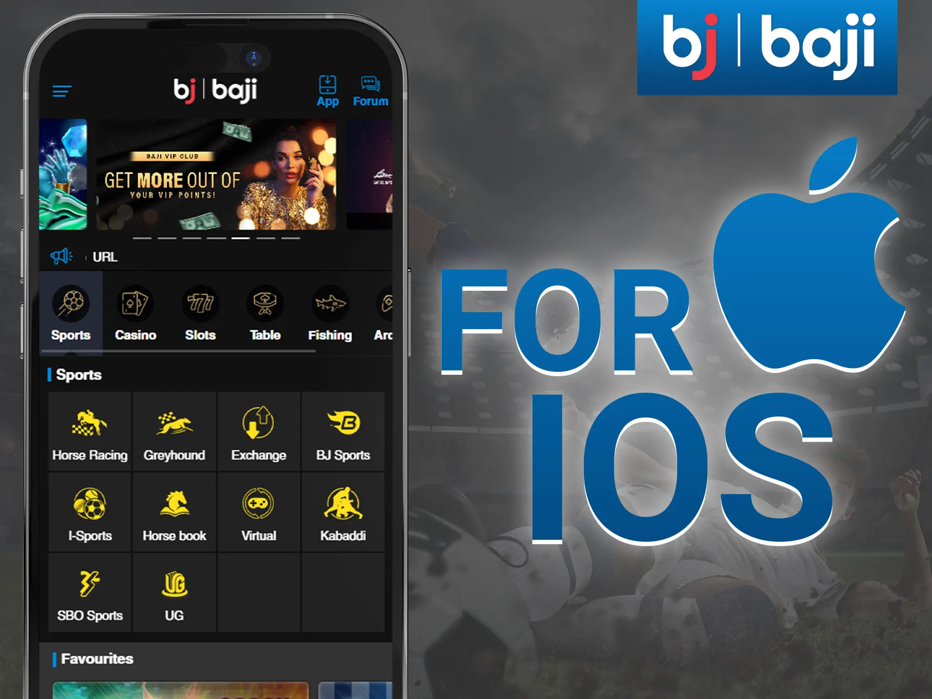Use the iOS app to bet on Baji Live from your mobile device.