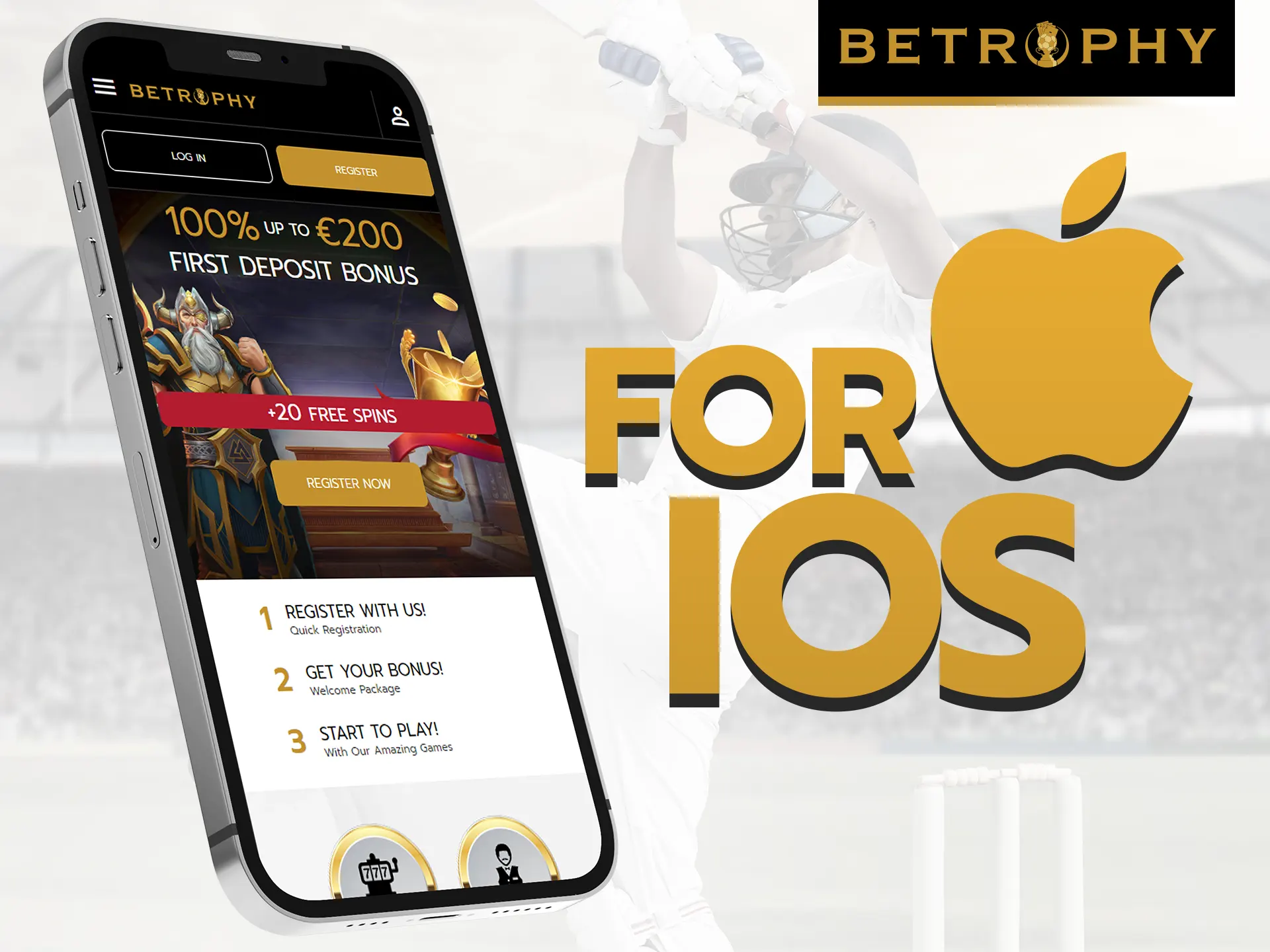 Play Betrophy on your iOS phone.
