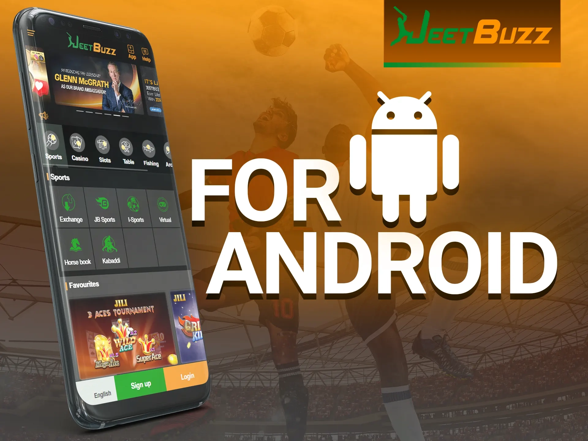 The Jeetbuzz app can be installed on a variety of Android devices.