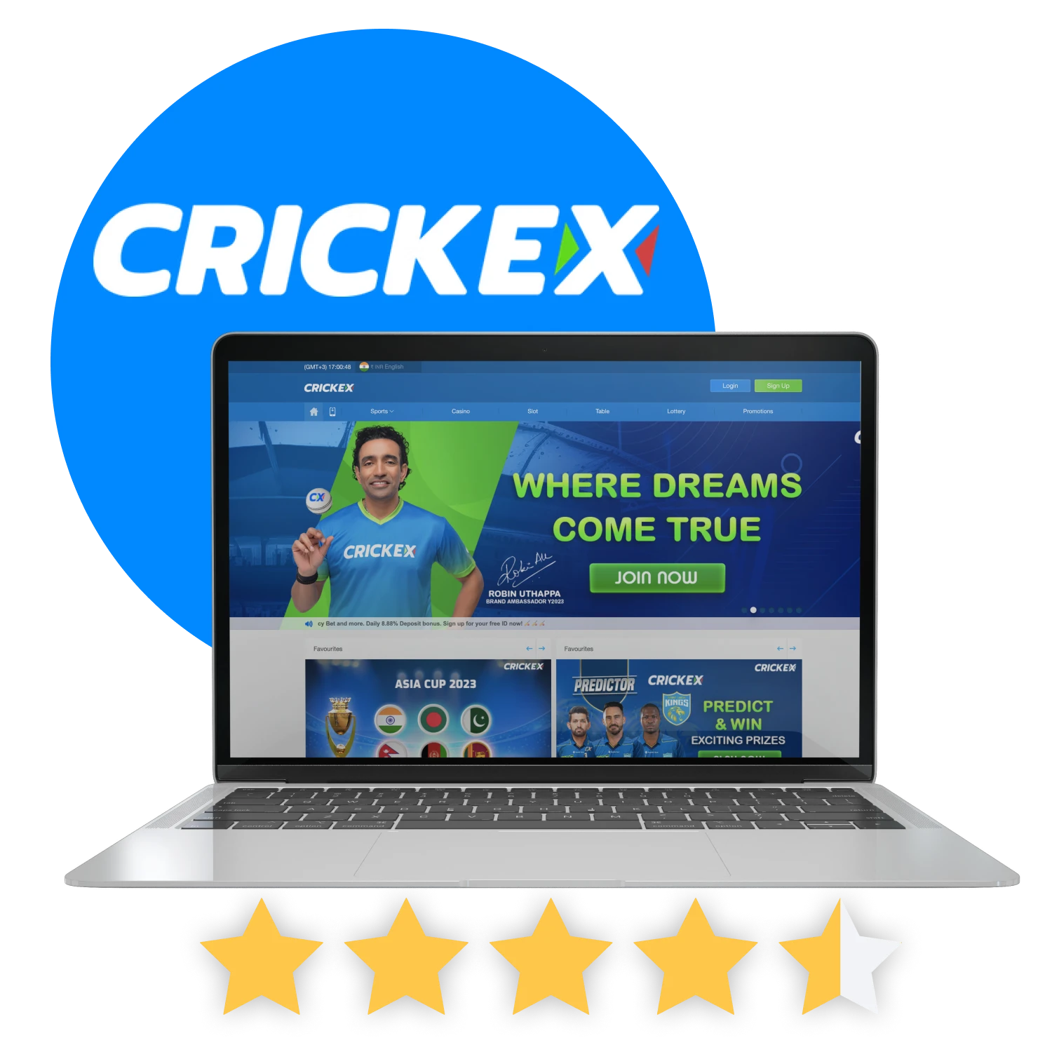 Verified reviews of Crickex in India.