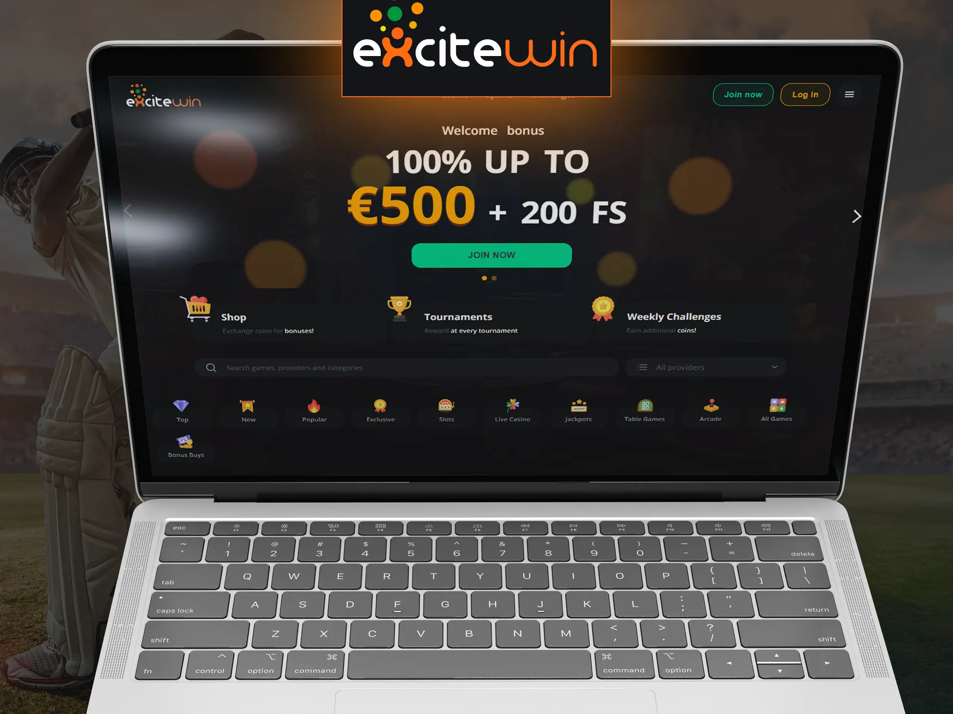 Visit Excitewin's official website.