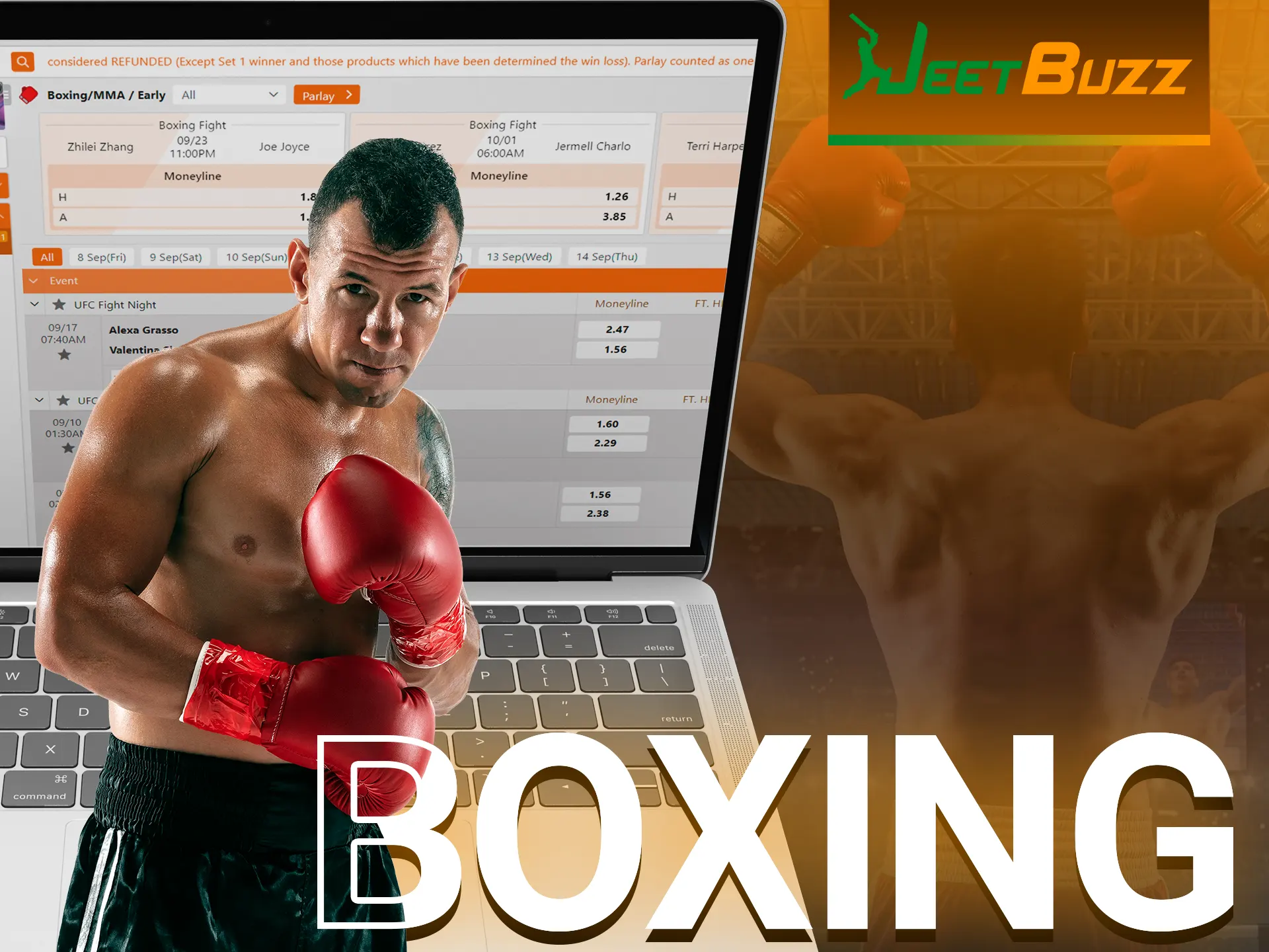 Bet on boxing with Jeetbuzz.