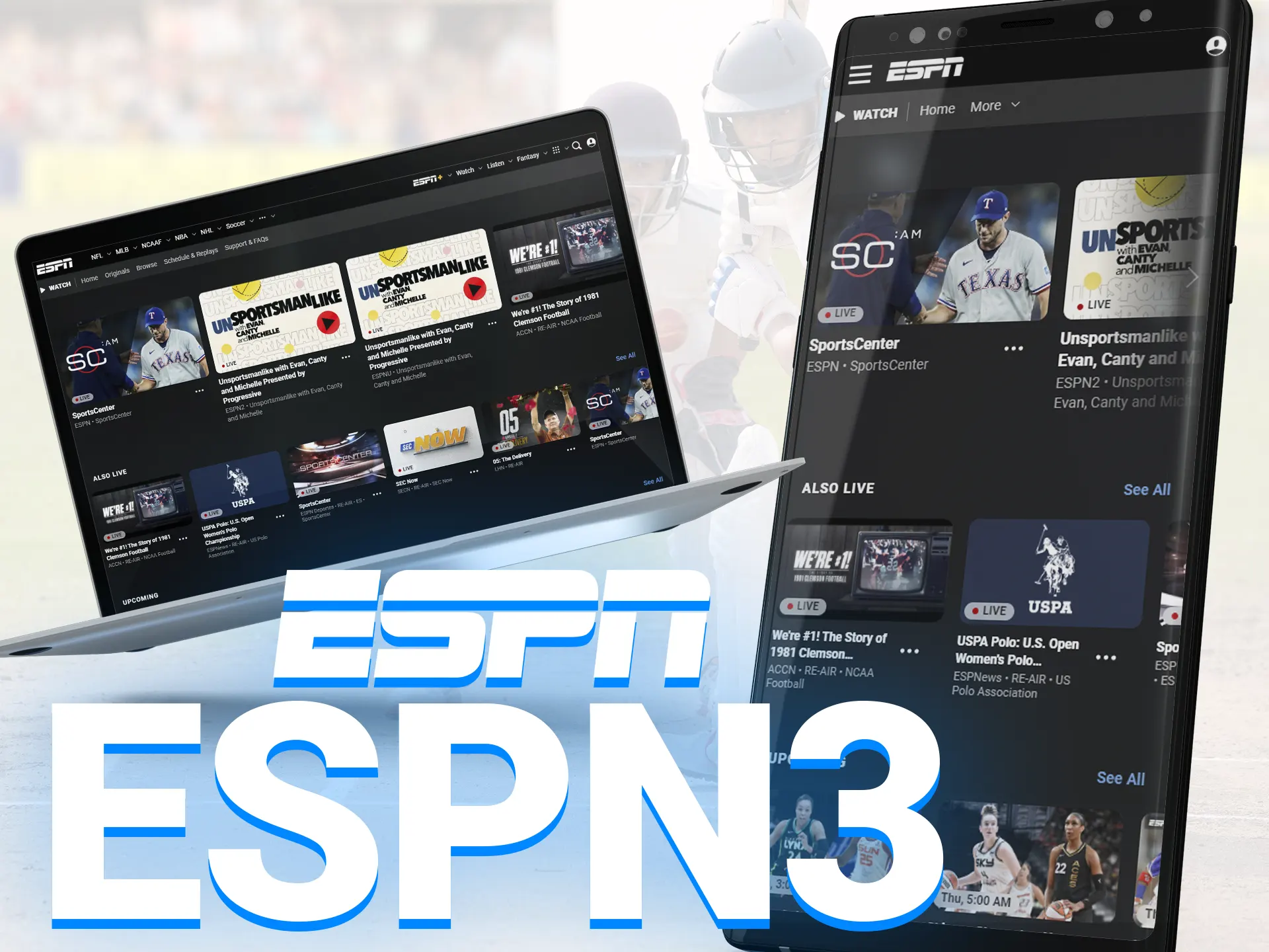 ESPN3 is currently available at no additional cost to those with a high-speed Internet connection.