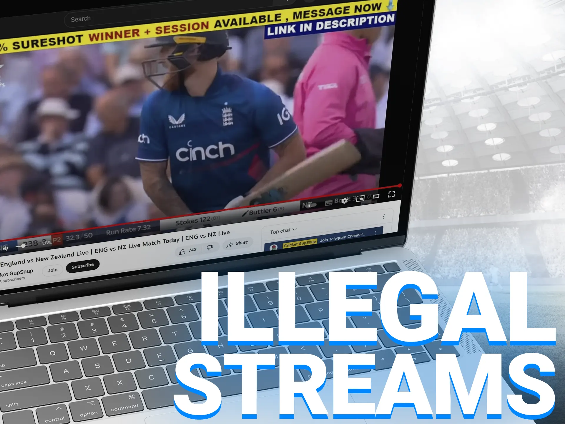 We recommend watching tournament broadcasts on sites that have distribution rights.