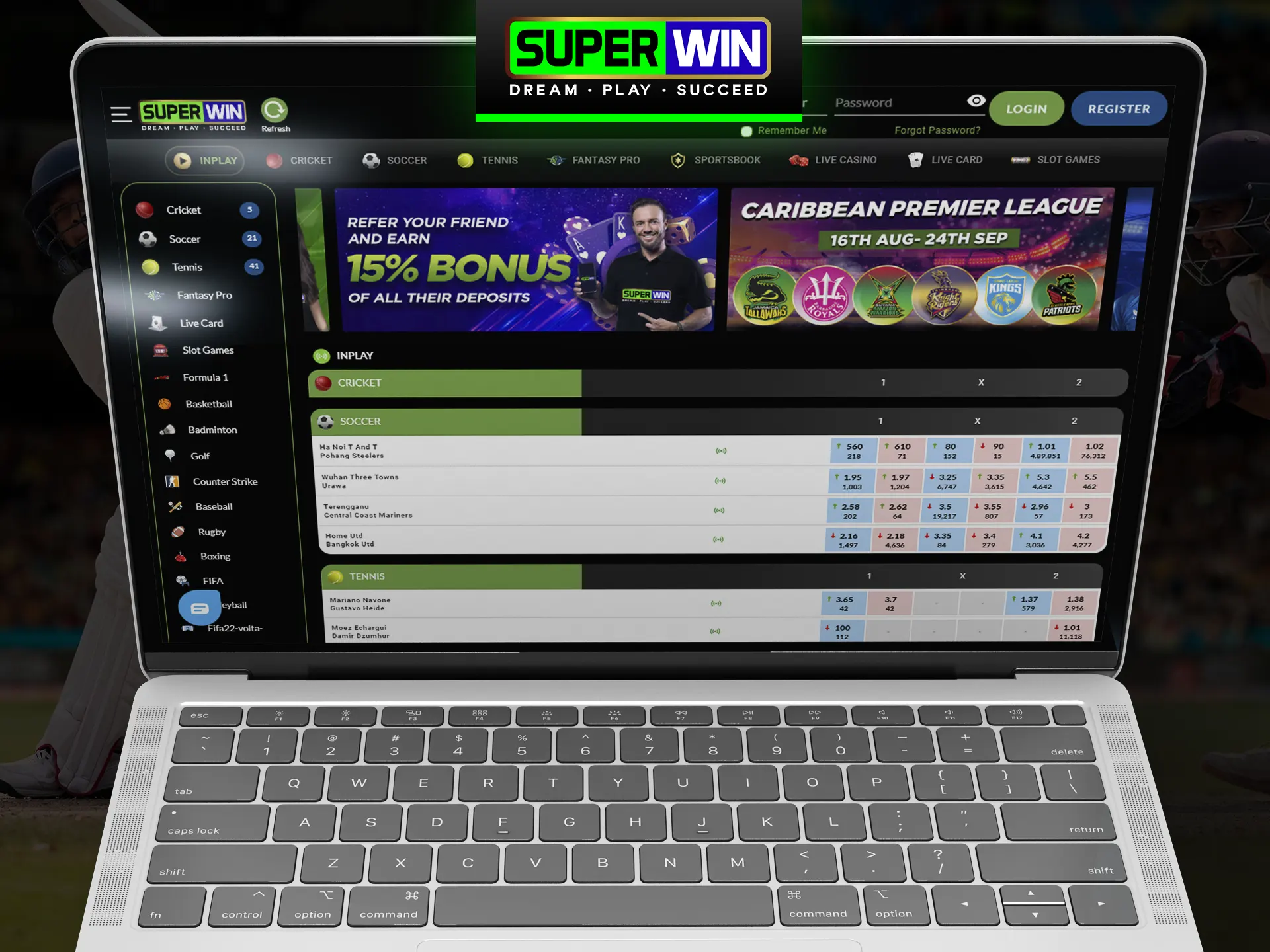 Be sure to check out the official Superwin website.