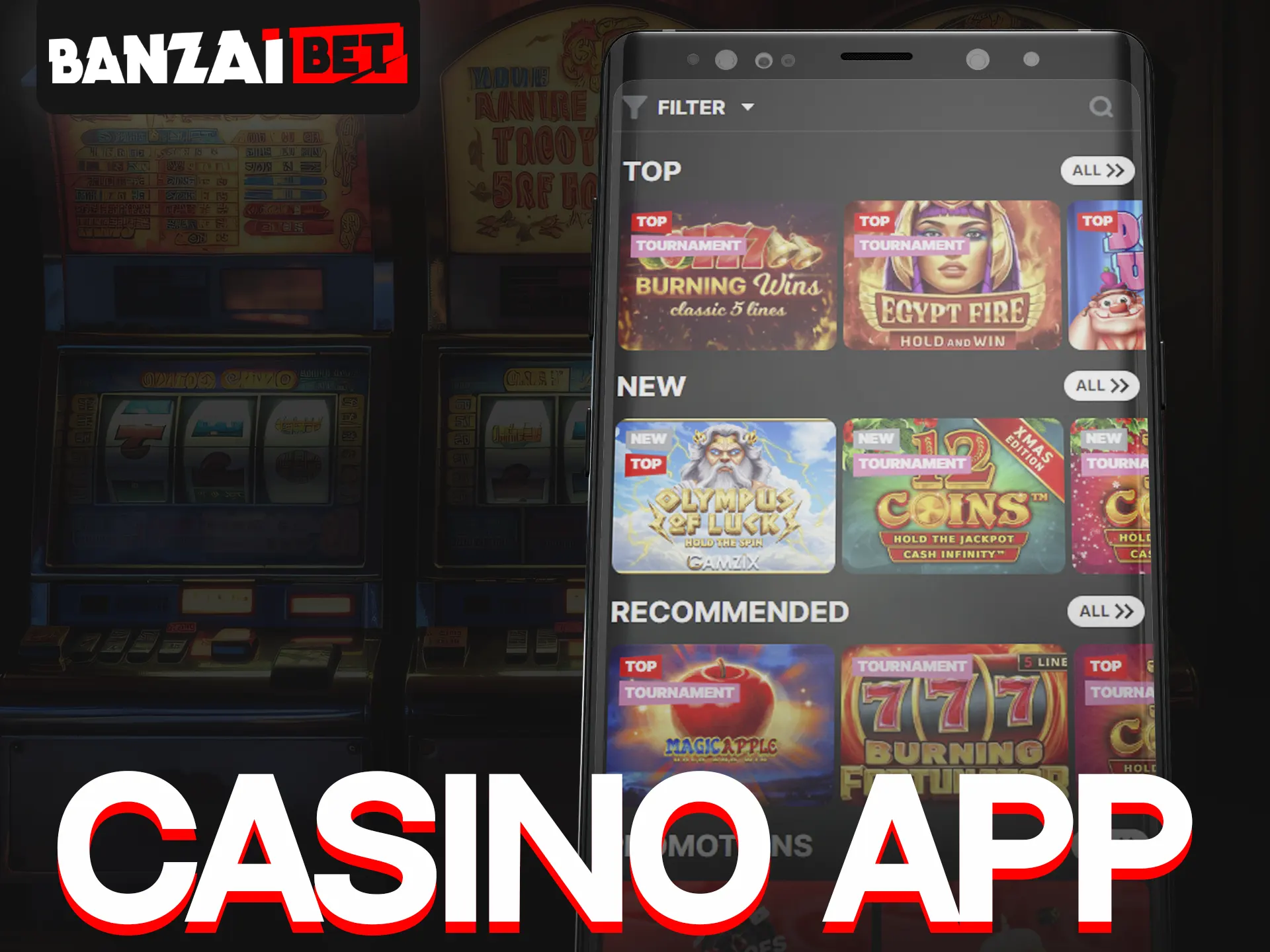 Check out the most popular Banzai Bet casino games.