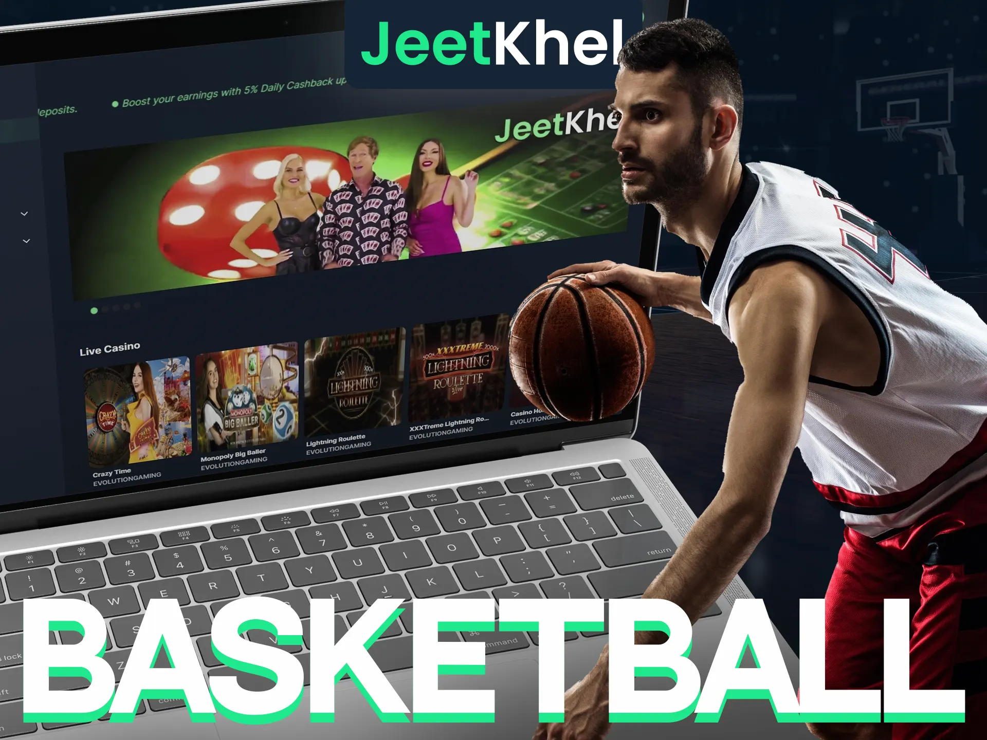 Place your basketball bets with Jeetkheel.