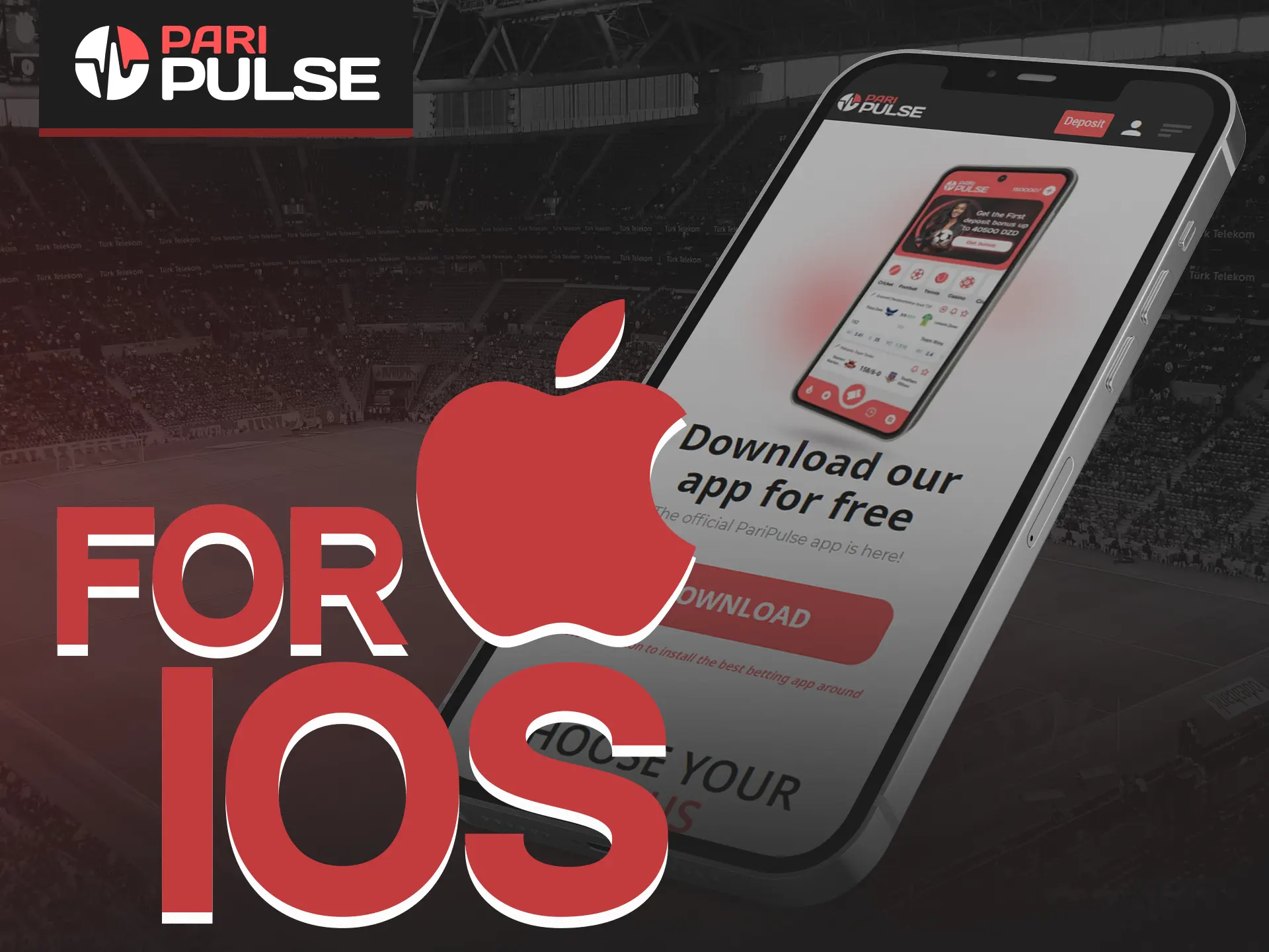 Play and win with the PariPulse iOS app.