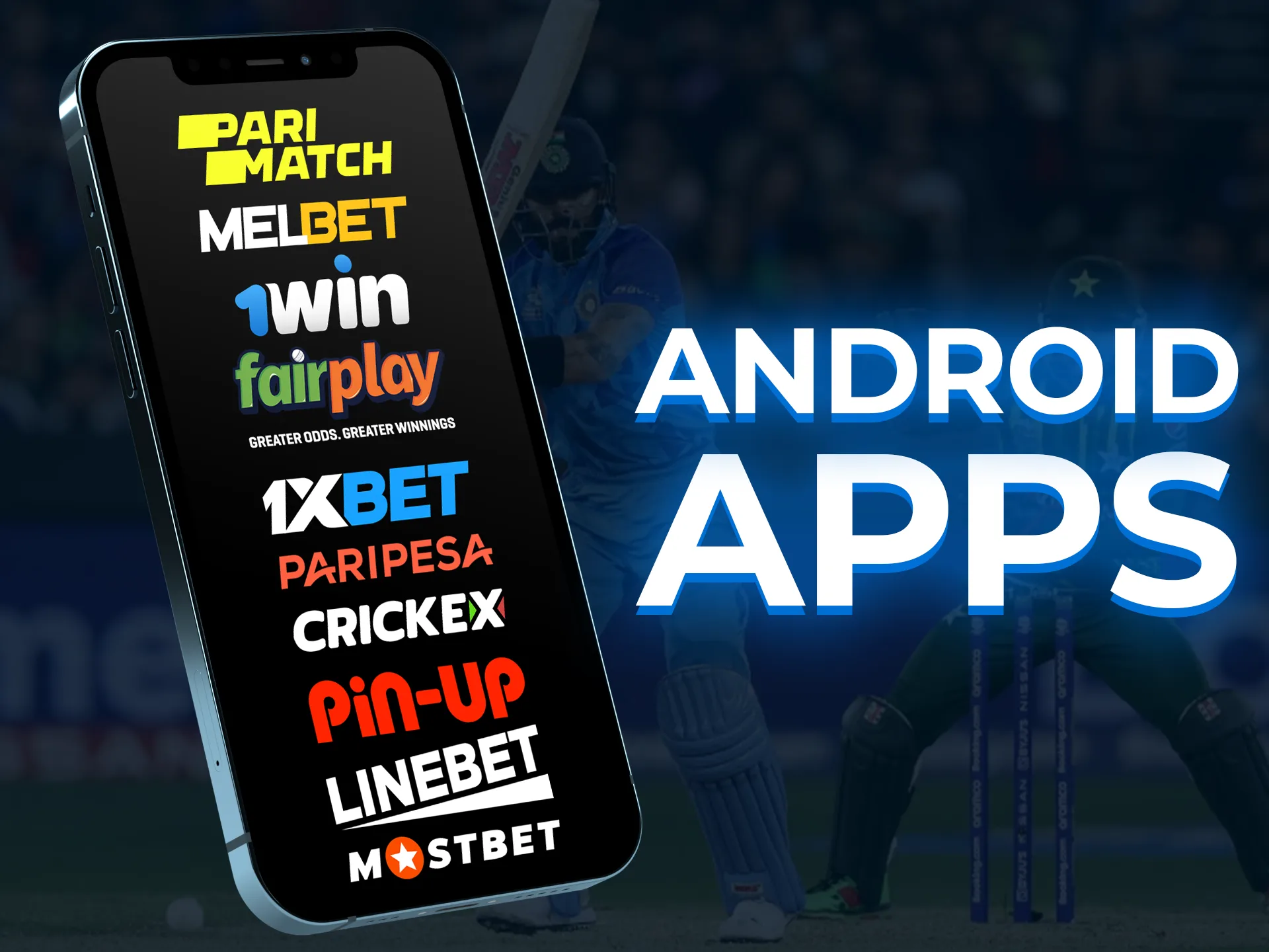 You can download the cricket betting app only on the bookmaker's official website.