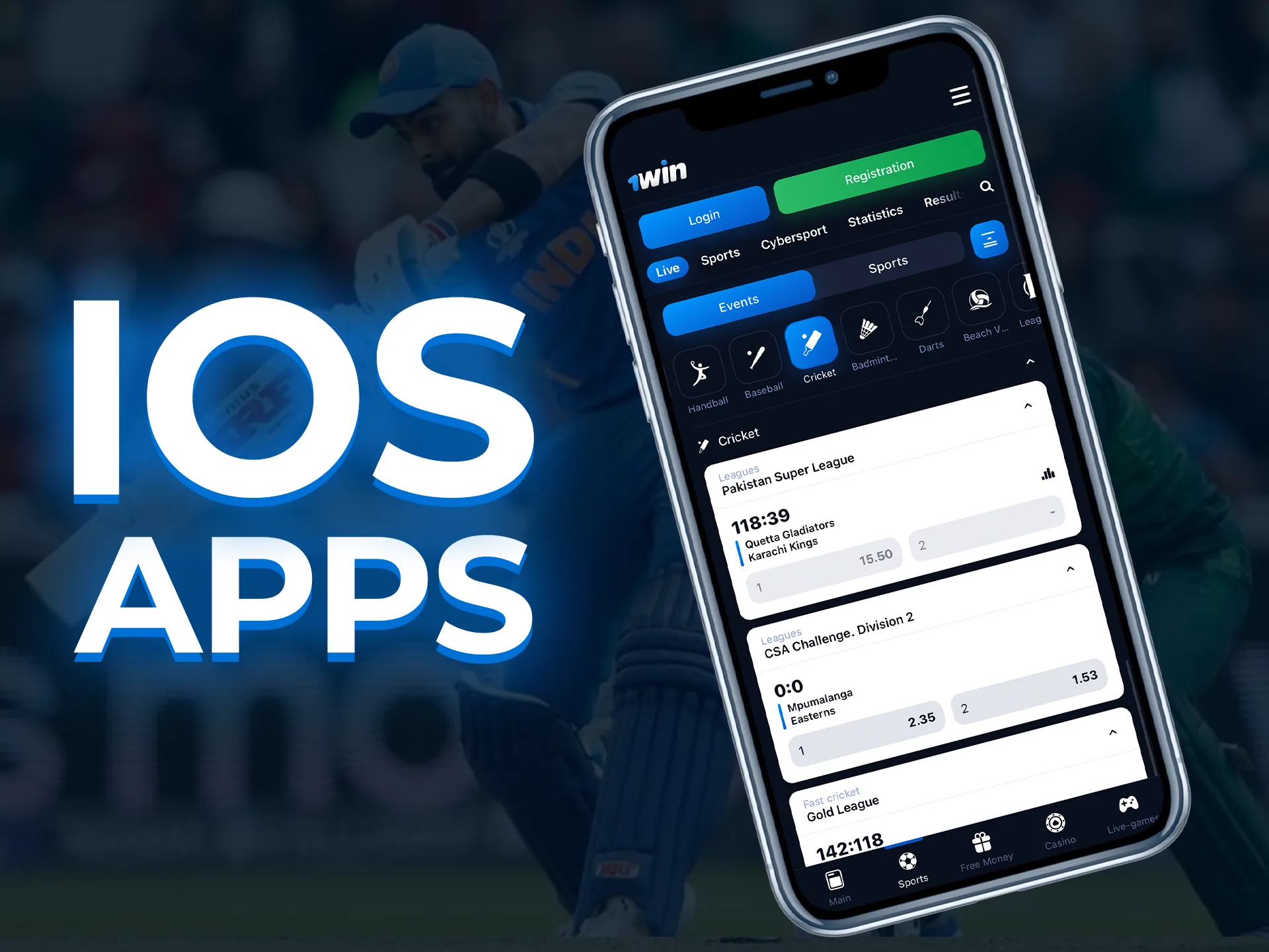 A review on the best cricket betting apps for iOS devices in India.